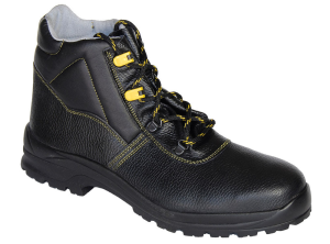 SCARPA ALTA S3 HRO PELLE NERA MAGGIORATA INOX
