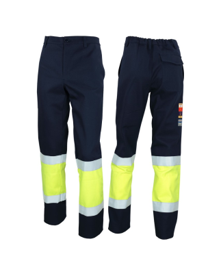 PANTALONE MULTINORMA PENTAVALENTE GIALLO/BLU