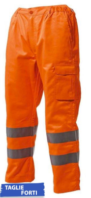 PANTALONE ALTAVISIBILTA FUSTAGNO ARANCIO